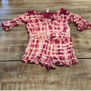 Girls Tie Dye Romper Size 4/5